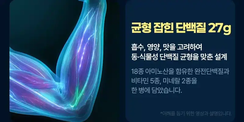 [27g/135kcal] 랩노쉬 프로틴 드링크 퍼펙트 350ml 3종 택1 상세페이지 2